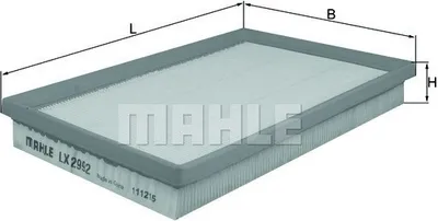 Produktbild von Luftfilter KNECHT LX 2992