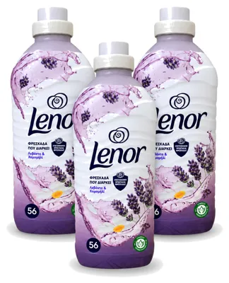 Produktbild von 3 x Lenor Weichspüler Lavendel & Kamille 1176 ml - Vorteilspackung - 3 Stücke