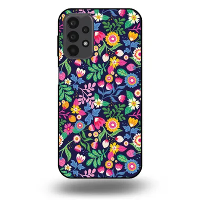 Obrázok produktu pre Smartphonica Puzdro na telefón vhodné pre Samsung Galaxy A23 5G s kvetinovou potlačou - TPU zadný kryt puzdro kvetinový dizajn