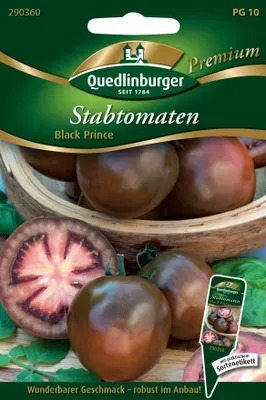 Produktbild von Stabtomate Black Prince | Stabtomatensamen von Quedlinburger