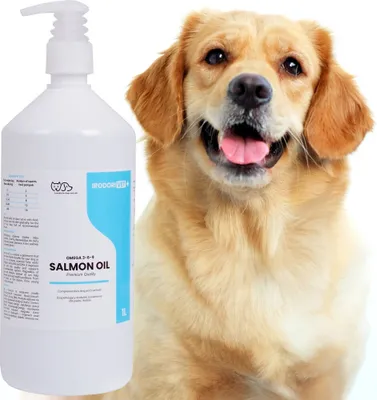Obrázok produktu pre Lososový olej pre psov a mačky 1000ml