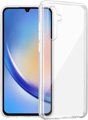 Image de Cadorabo Housse pour Samsung Galaxy A54 5G en TRANSPARENT COMPLET Housse de protection en silicone TPU flexible Back Case Cover Etui Handy Hülle