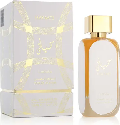 Image de Lattafa Hayaati Gold Elixir Eau De Parfum 100ml (unisexe)