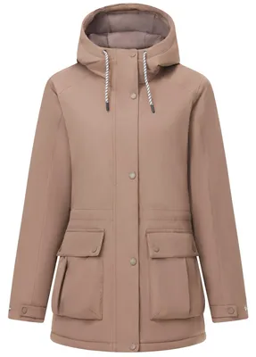 Image de Veste de régate "Melina", imperméable, pour femmes, modèle RG13729 (taille 40 DE), couleur moka