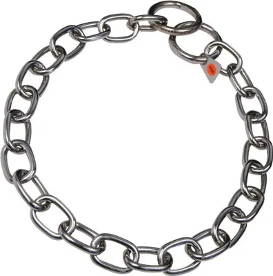 Immagine prodotto di Collare per cani Hs Sprenger color argento con maglie da 4 mm Mezza lunghezza 51 cm