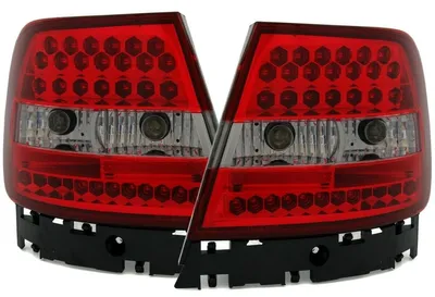 LED Rückleuchten Klarglas Rot Smoke für Audi A4 B5 Limousine 1994-1999