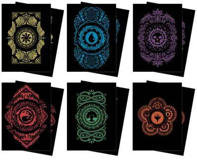Produktbild von 100 Ultra Pro MtG Magic Sleeves - Mana 7