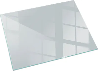 Immagine prodotto di Colore: grigio – Piastra di base in vetro per – stufa a legna – Piastra per camino in vetro – Vetro protettivo – Piastra parascintille – Piastra di base in vetro refrattaria – Piastra termoprotettiva – Protezione per pavimento in vetro – 60x40 cm