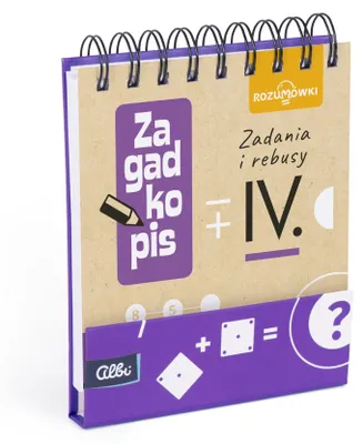 Immagine prodotto di Zagadkopis Łamigłówki i zagadki IV