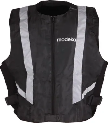 Produktbild von Modeka Basic Warnweste Grösse: XS, Farbe: Schwarz