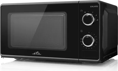 Produktbild von ETA Mikrowelle Galiato I 6 Stufen I Auftauen I Erwärmen I 700 W I bis zu 30 Minuten Timer I 17 Liter I Intuitive und einfache Bedienung