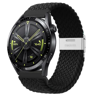 Obrázok produktu pre BStrap Elastic Nylon 2 remienok na Garmin Venu 2, black
