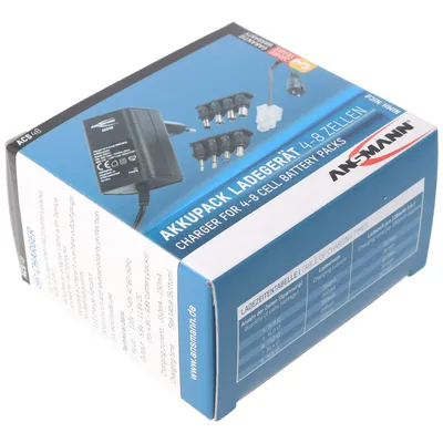 Produktbild von Ansmann Ladegerät ACS48 1001-0024 für 4,8 - 9,6 Volt Akkupacks