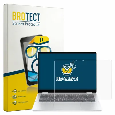 Produktbild von Für HP OmniBook 5 Flip 2-in-1 14-fp0770ng Schutzfolie BROTECT Displayschutz Display Schutz Folie Klar Transparent