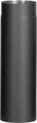 Produktbild von FireFix Ofenrohr Ø 130 mm, 50 cm, schwarz