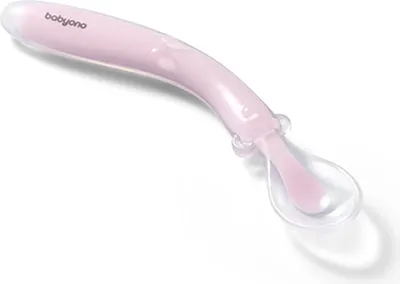 Immagine prodotto di Cucchiaio in silicone morbido, flessibile - rosa