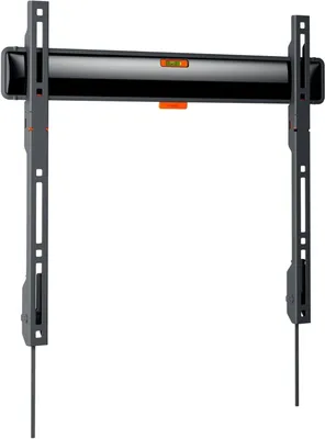 Image de Support mural pour télévision - Fixation murale pour télévision - Télévision à fixer au mur - Ultra-plat - Pour écrans de 32 à 77 pouces - Noir