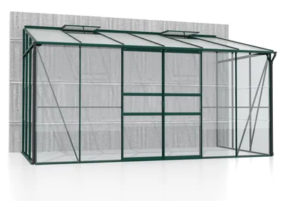 Zdjęcie produktu dla Szklarnia Vitavia "Osiris 7800" szmaragdowa 7,8 m² 3 mm bezpieczne szkło hartowane, 6 mm HKP