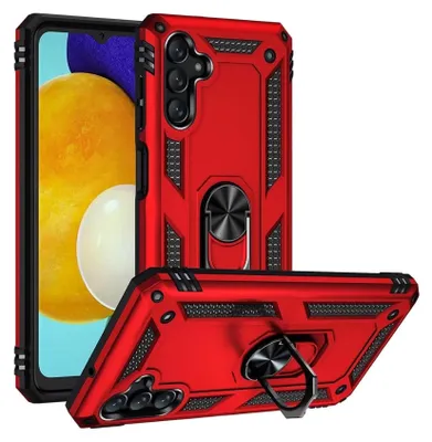 Immagine prodotto di Custodia per telefono cellulare Armor Shield per Samsung Galaxy A14 5G Custodia ultra ibrida Custodia per telefono cellulare, rosso