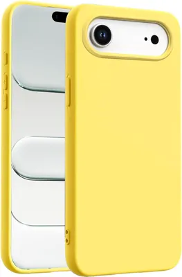 Immagine prodotto di Custodia per Apple iPhone Air Custodia per telefono cellulare Custodia di protezione per telefono cellulare Custodia in silicone per telefono cellulare, giallo