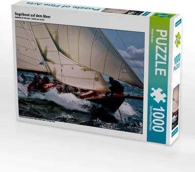 Produktbild von Calvendo Segelboot auf dem Meer 1000 Teile Puzzle quer 640x480mm, Roder Peter; 7385106