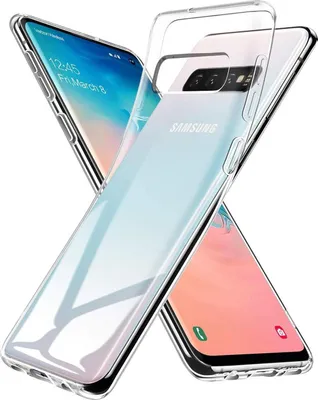 Produktbild von Schutzhülle für Samsung Galaxy S10 Plus Hülle Transparent Slim Cover Clear Case