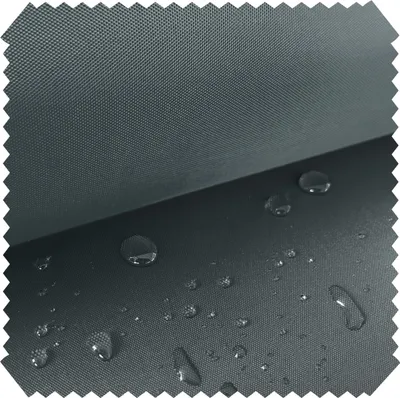 Produktbild von novely® OXFORD LIGHT - Reißfester Outdoorstoff - Wasserabweisender Polsterstoff - Pflegeleichte Meterware 1lfm - Farbe: 02 Graphit