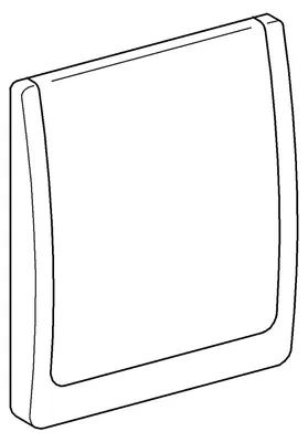 Abdeckplatte 43179SH0, 0,56 kg, 22 x 26 x 5,5 cm