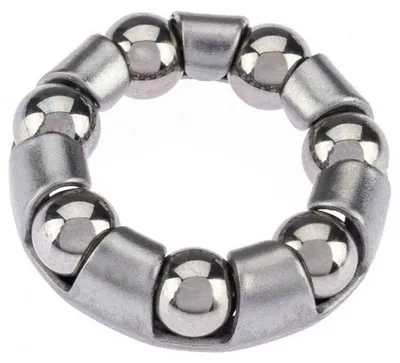 Imagen del producto de Contec Kugelring CT, aro para buje delantero, 3 piezas, tamaño 16, paquete de 7 unidades.
