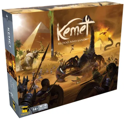 Immagine prodotto di Matagot Gioco da tavolo Kemet Blood & Sand - Gioco di strategia per 2-6 giocatori