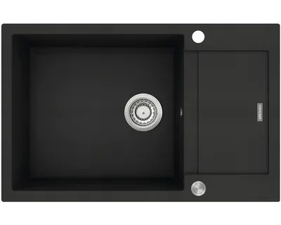 Produktbild von Granit-Küchenspüle Concept DG05L60bc Linea SCHWARZ