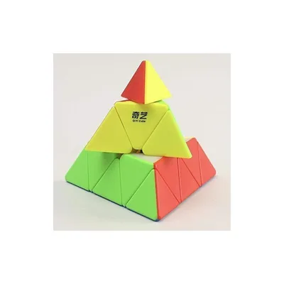 Immagine prodotto di Pyraminx Qiyi QiMing Un puzzle di yukub - MASKECUBOS senza adesivi