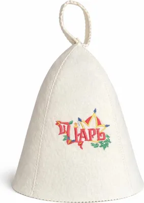Produktbild von Filzkappe für Sauna Saunahut Saunamütze Schapka Saunakappe Zar