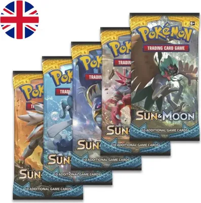 Produktbild von Pokemon Sun & Moon Booster English (Sealed)