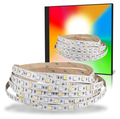 Produktbild von LED Strip 5050 RGB+Weiß (6000K) 72W 500CM 24V IP20