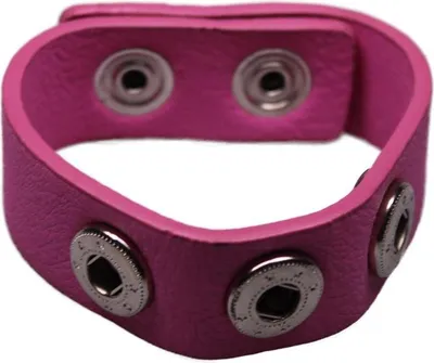 Produktbild von Click Button Armband Pink