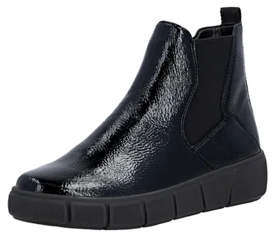 Imagen del producto de Botines Remonte, fabricados en cuero y textil