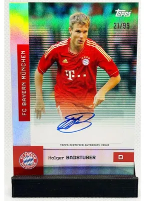 Immagine prodotto di Autografo di Holger Badstuber 21/99 - Set di squadra Topps FC Bayern Monaco 2025/26