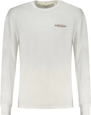 Produktbild von Herren Slim Fit Baumwolle T-Shirt mit Druck - Weiß