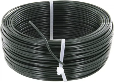 Produktbild von Galvanisiertes, plastifiziertes Spannseil Grün 2mm 25m