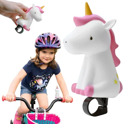 Obrázok produktu pre Zvonček na bicykel pre deti, Klaksón na bicykel, Jednoduchá inštalácia, Vhodné pre väčšinu rukovätí