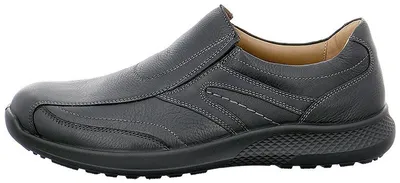 Produktbild von Jomos Herren Echtleder Slipper 'Campus II'schwarz, Herren:50 EU