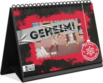 Produktbild von Geheim! - Der Rätsel-Adventskalender
