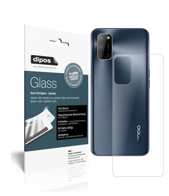 Zdjęcie produktu dla 2x folia ochronna do Oppo A52 tył matowy - folia antywstrząsowa 9H dipos Glass szkło plastikowe