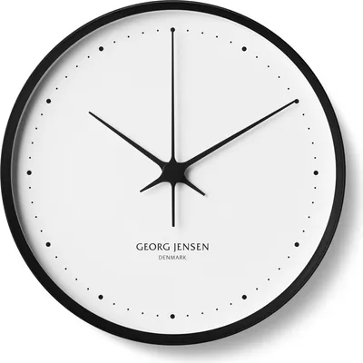 Produktbild von Georg Jensen HENNING KOPPEL CLOCK BLACK & WHITE 30 CM 10015900