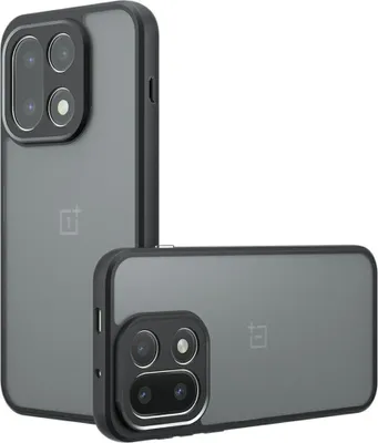 Produktbild von OnePlus 15 Hülle - Coverup Mattes Transparentes Back Cover mit Kameraschutz - Schwarz