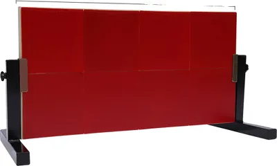 Obrázek produktu pro Deska na stolní tenis, nastavitelná konstrukce, odolné materiály, červená barva