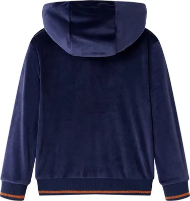 Immagine prodotto di vidaXL Giacca con cappuccio per bambini blu navy 104