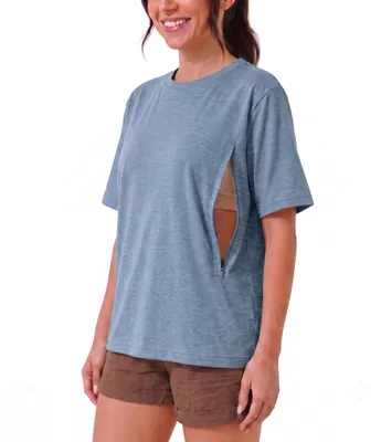 Produktbild von Stillshirt mit verstecktem Reißverschluss, Maternity Fashion