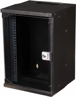 Zdjęcie produktu dla Equip EWM-09-3030-B, Szafa wisząca, 9U, Zamek, 5,93 kg, Czarny